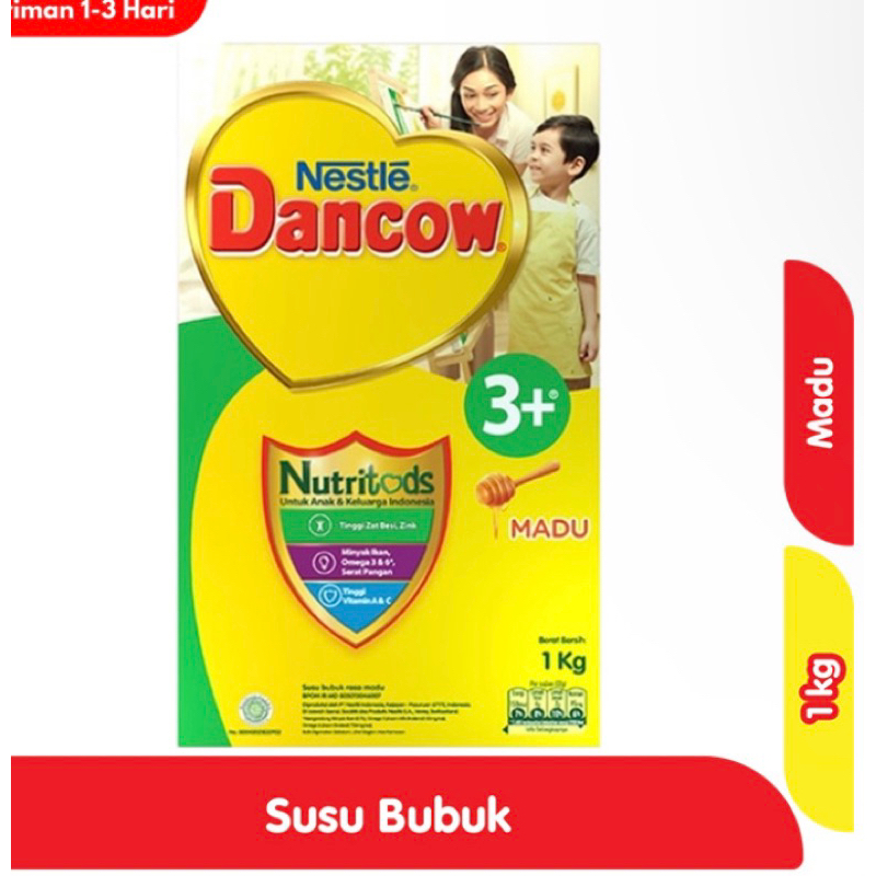 DANCOW 3+ Madu 1000gr