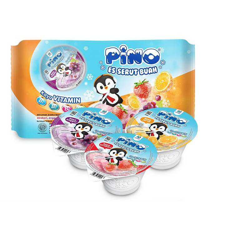 

isi 72pc PINO ICE CUP 50ML PLUS SENDOK BELUM BEKU