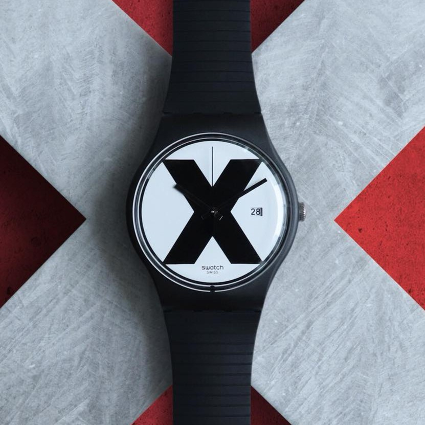 JAM TANGAN SWATCH  XX RATE SUOB402 ORIGINAL SWATCH XX-RATED 2018 RARE LIMITED