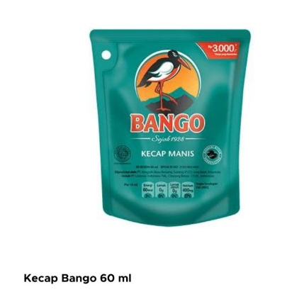 

Kecap Manis Bango 60 ML - 1 Lusin