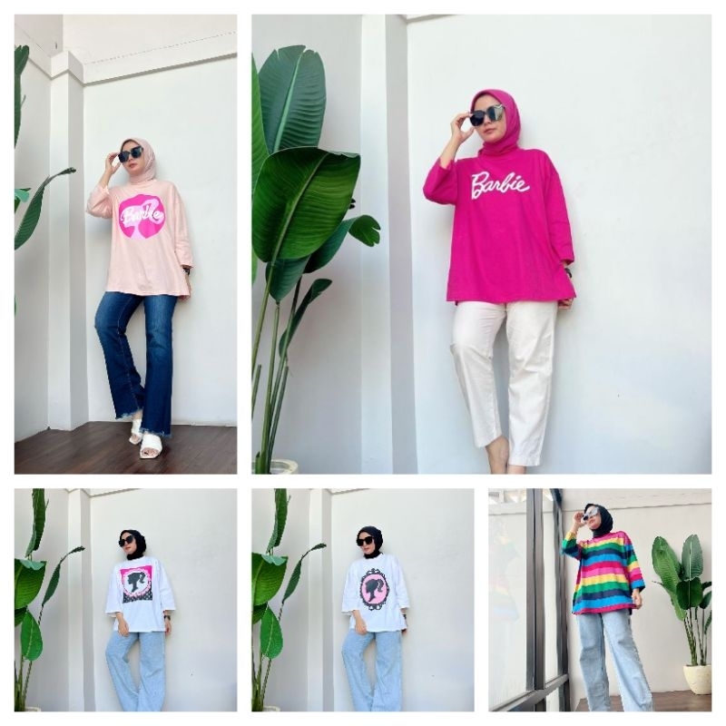 Atasan athaya bahan kaos