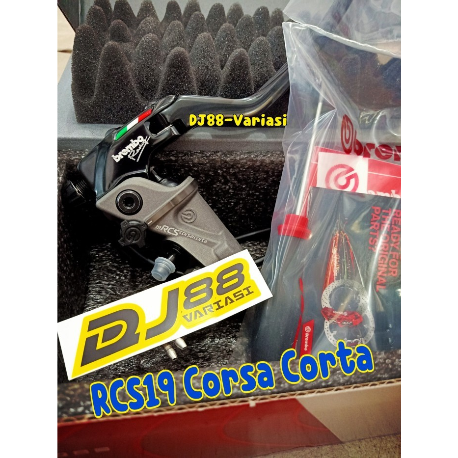 Master rem brembo RCS 19 corsa corta zx6r zx10r z1000 zx636 z900 cbr