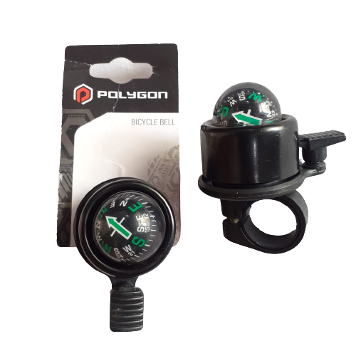 MTB Bell dan Kompas Sepeda Bicycle Compass Bell / bell kompas polygon