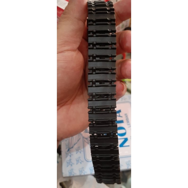 BAN RANTAI KARET CATERPILLAR RC XCAVATOR XM-6811L / PREMIUM TOYS 1:20