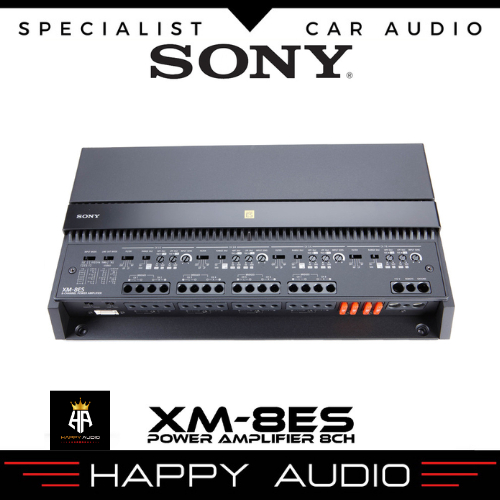Power Amplifier 8 Channel SONY XM-8ES Class D Hi-RES ORI GARANSI RESMI