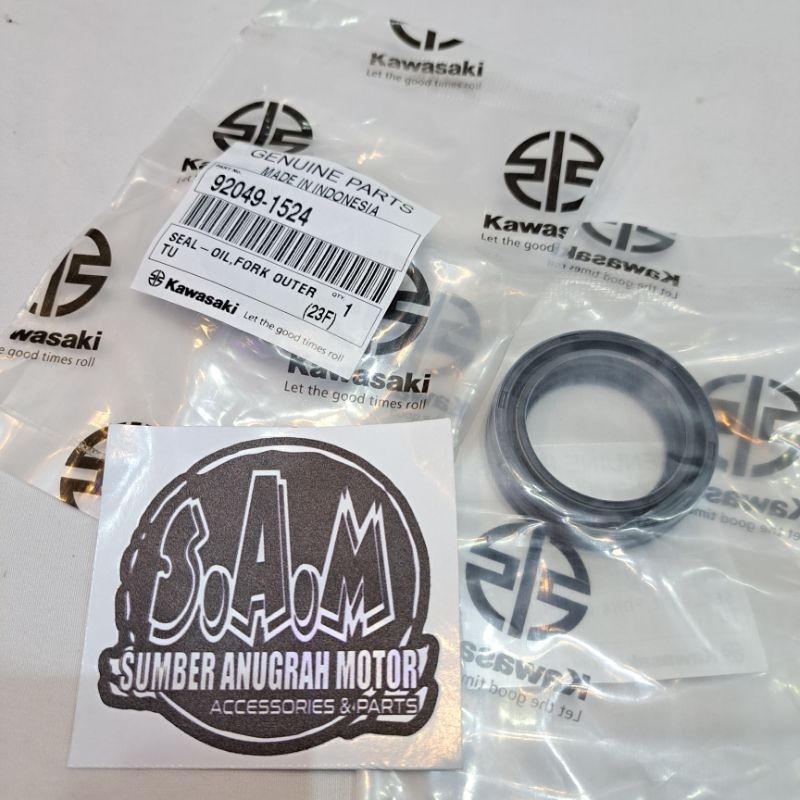 SEAL SHOCK DEPAN KLX KLX150 ORIGINAL KAWASAKI SHOK TELE