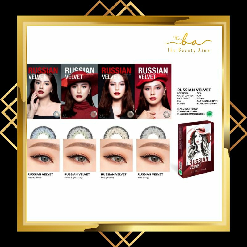 RUSSIAN VELVET Softlens