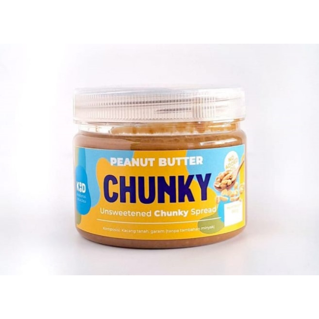 

Selai Kacang Peanut Butter Unsweetened Chunky