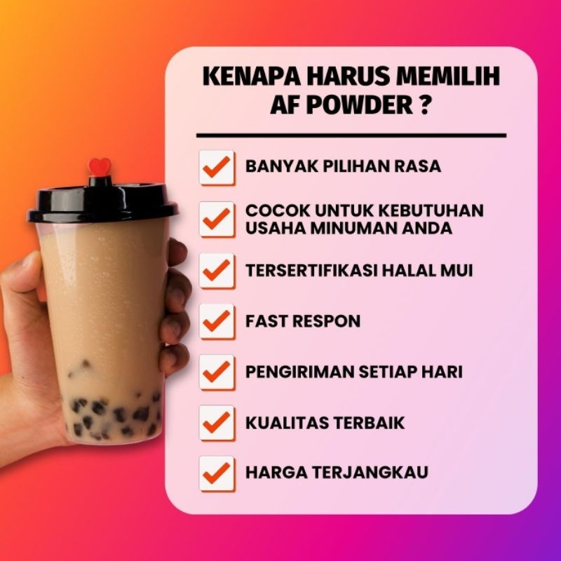 BUBUK MINUMAN ANEKA RASA KEMASAN 25GRAM BUBUK MINUMAN RASA COFFE MINUMAN BUBUK SIAP SAJI SERBUK MINUMAN ANEKA RASA MINUMAN BUBUK KEMASAN 25GRAM BUBUK MINUMAN TESTER BUBUK MINUMAN BOBA