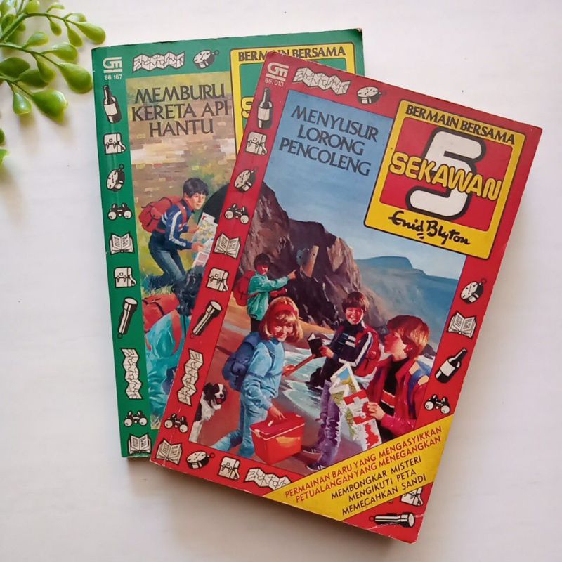 novel enid blyton bermain bersama lima sekawan prelove