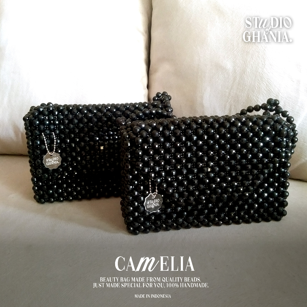BEADED BAG / TAS MANIK / TAS MOTE — CAMELIA BY STUDIO OF GHANIA