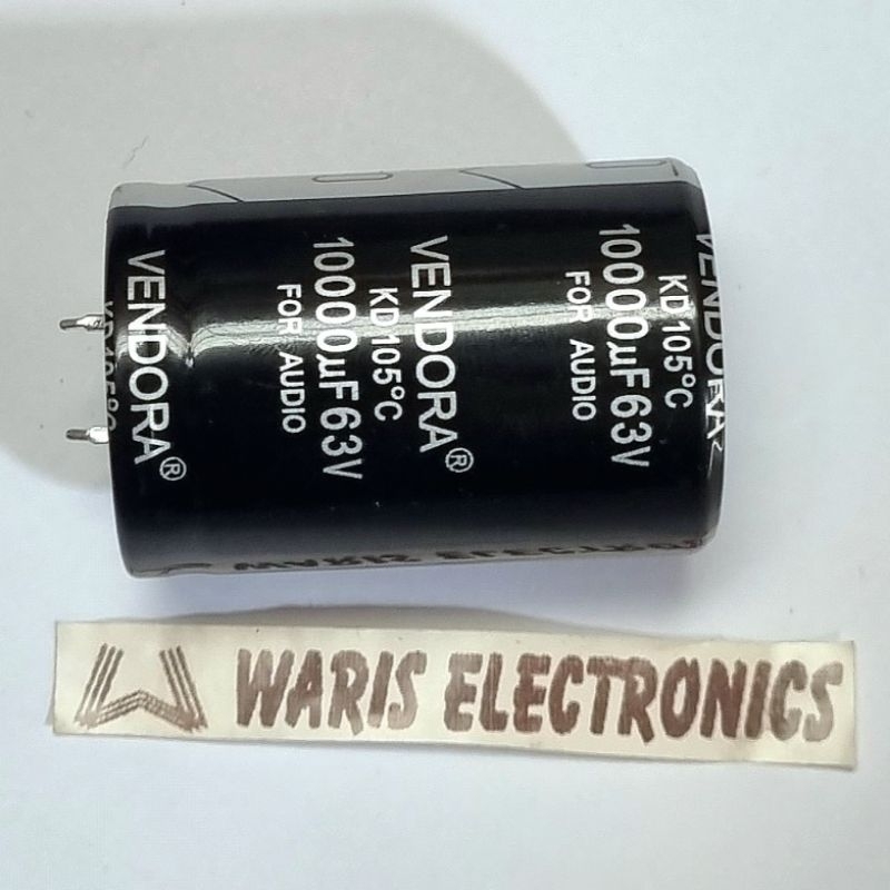 Jtterang Elco Vendora 10000 Uf 63 V Elko Vendora 10000Uf 63V