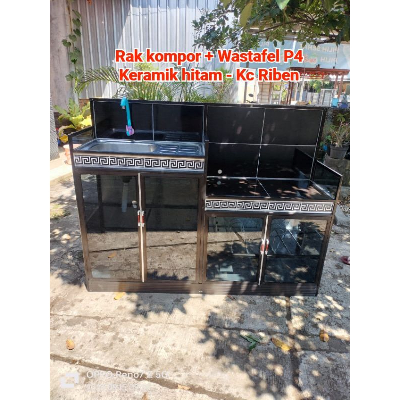 PROMO RAMADHAN Rak Kompor + Wastafel Pintu 4 (hanya kota Semarang & sekitarnya)