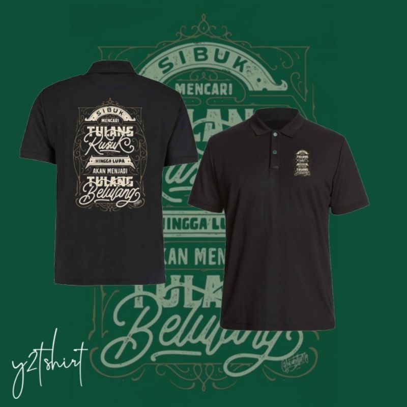 KAOS POLO SABLON CUSTOM