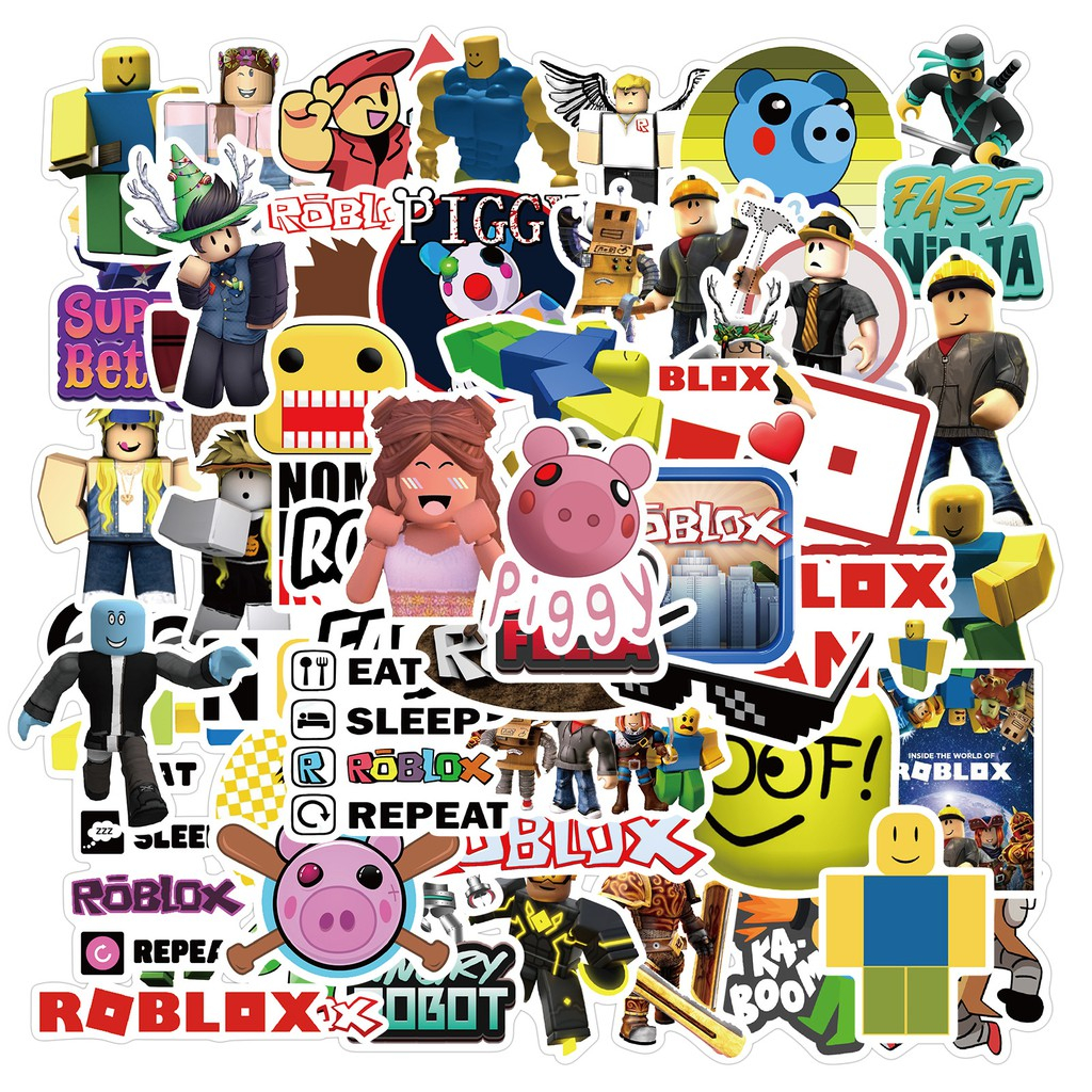 

Stiker Roblox Game anak Sticker WaterProof Premium isi 25 pcs