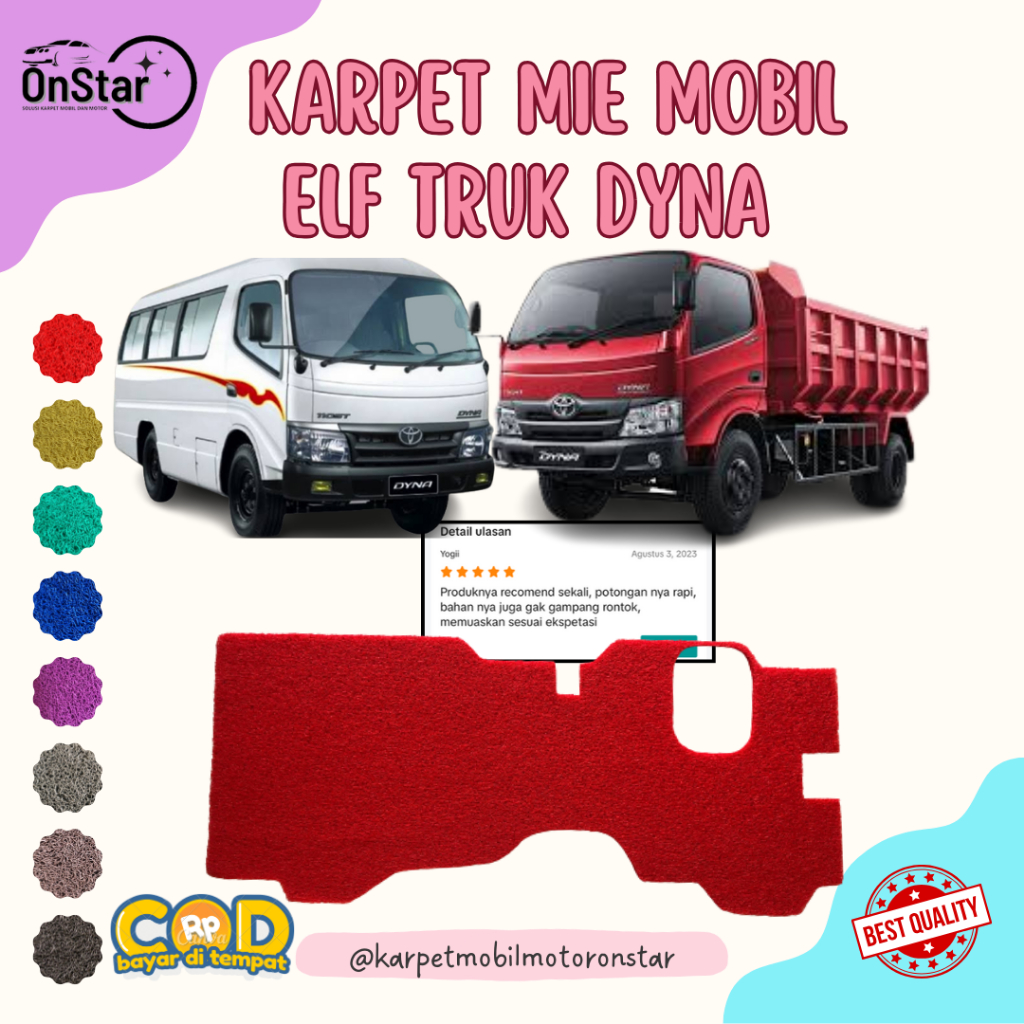 KARPET MIE TRUK ELF DYNA