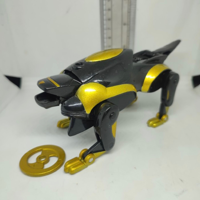 Part DX Voltron Black Gold Stealth Lion Original WEP