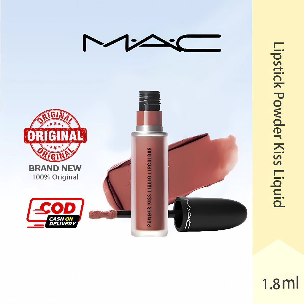 MAC Lipstick Powder Kiss Liquid Lipcolour Travel Size 1.8ML