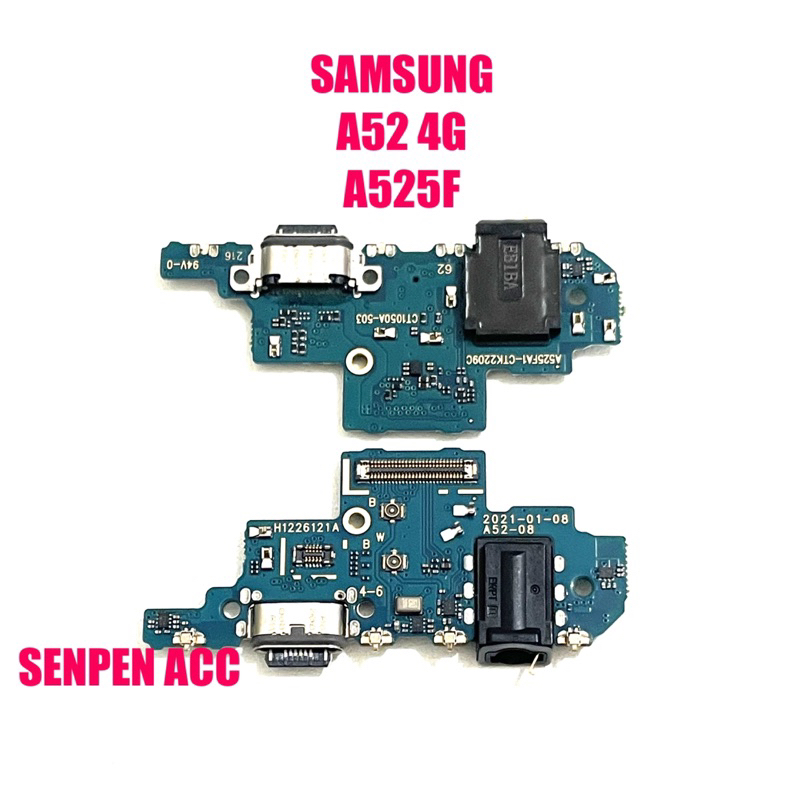 BOARD PAPAN CAS CONNECTOR CHARGER SAMSUNG A52 4G A525F IC
