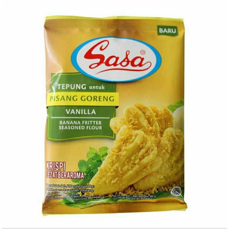 

Sasa tepung bumbu pisang goreng