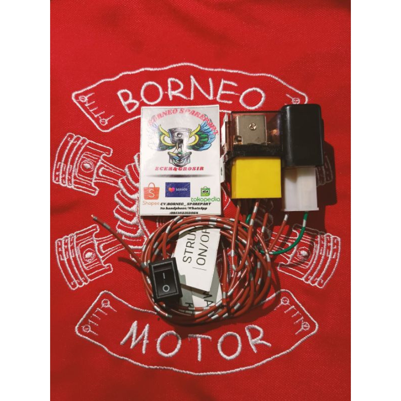 (PROMOSI BORNEO MOTOR) modul timing kuda Rumble idle Timing kuda all motor bebek metic 100cc-155cc