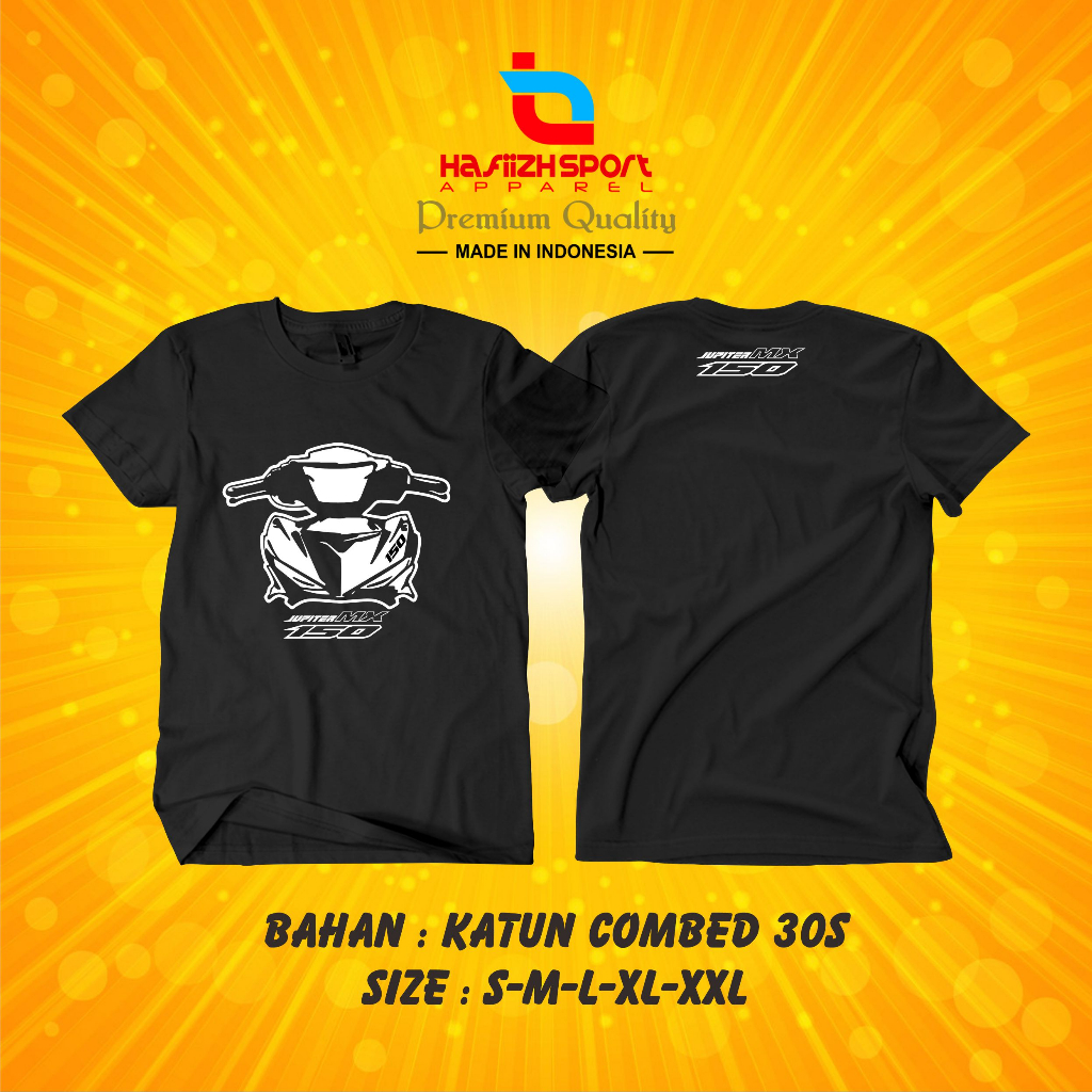 KAOS BAJU JUPITER MX 150 / KAOS JUPITER MX PREMIUM
