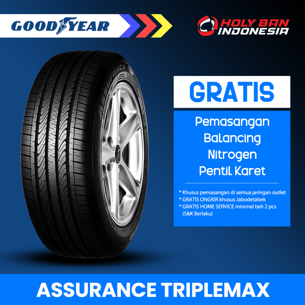 GOODYEAR 205/55 R16 91V ASSURANCE TRIPLEMAX