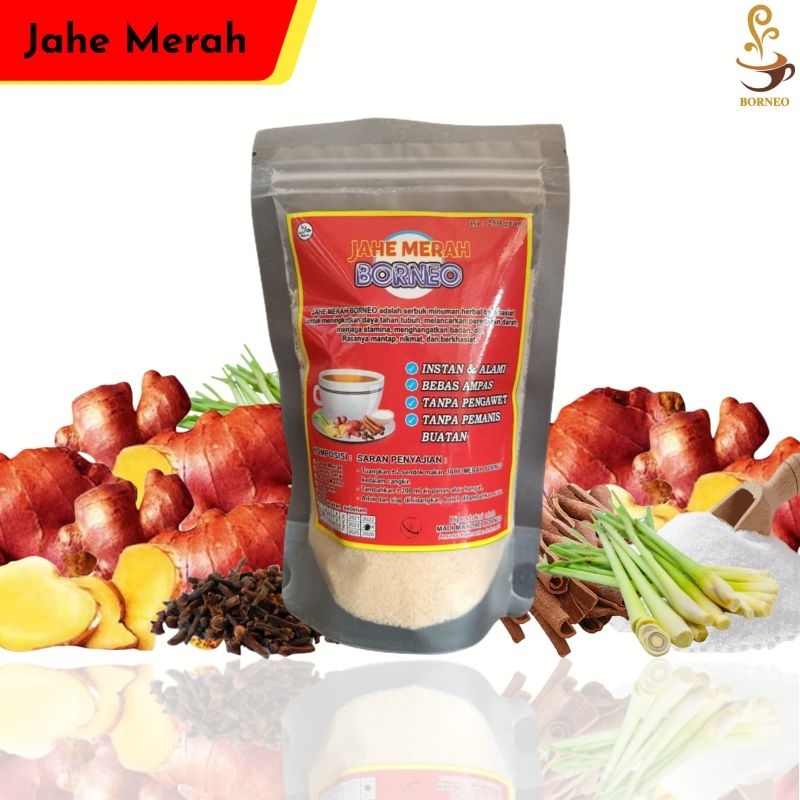

Jahe merah Borneo Instan | Rempah Banua