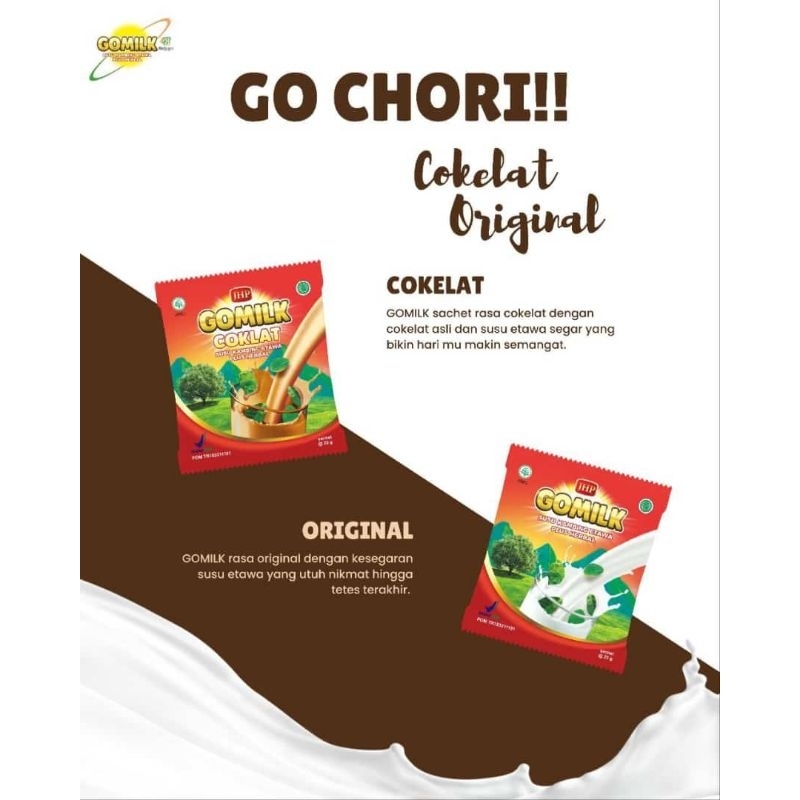 

Susu Kambing Etawa Gomilk Original Kemasan25 gr 40 Sachet