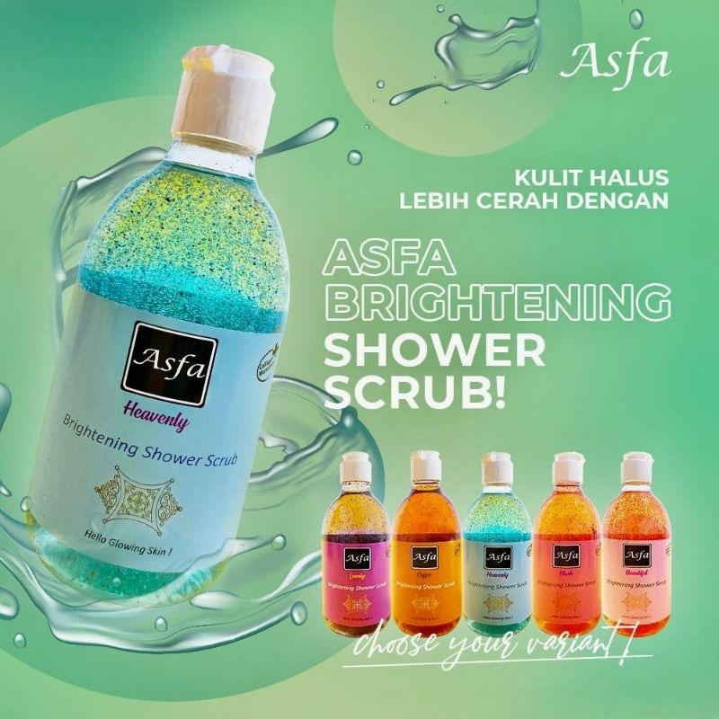 ASFA BRIGHTENING SHOWER SCRUB
