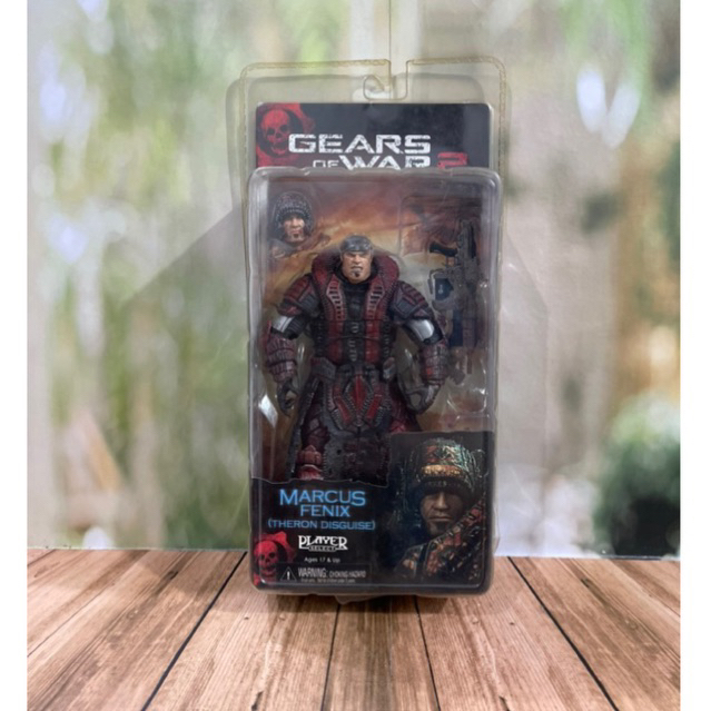gears of war2 marcus fenix theron disguise/gears of war/gears of war 2 NECA
