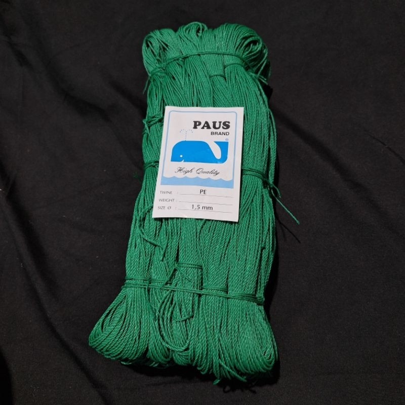 

Tambang / Tali Cap Paus 1.5 mm Berat 900 gram