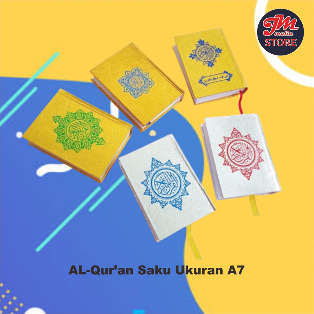 Alquran Saku A7/Alquran Saku 10,5x7,5/Alquran Emas/Alquran Mini/Al Quran Mini Saku