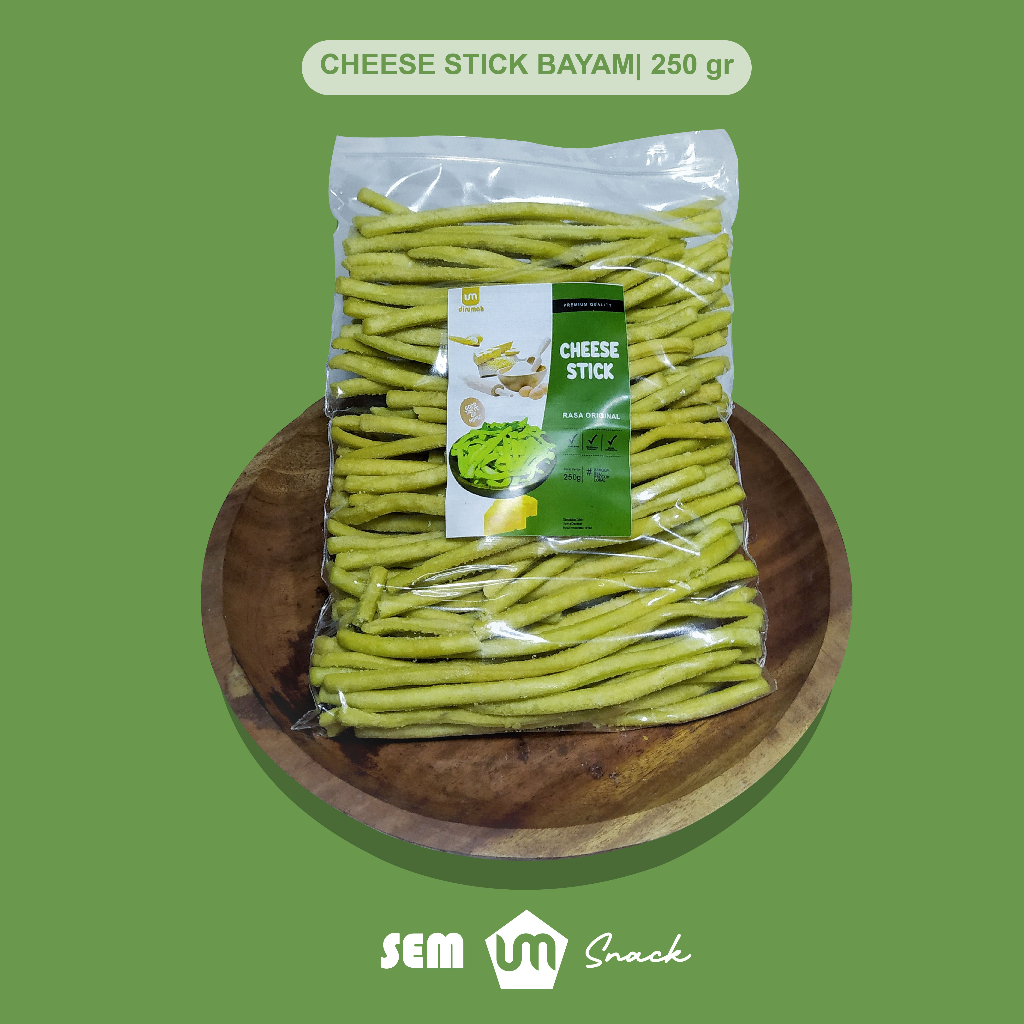 

Cheese Stick Keju Bayam Premium Original Stik Keju 250gr