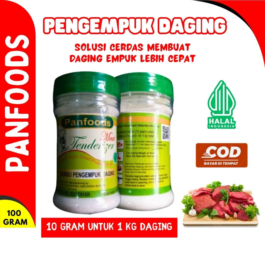 

Bumbu Pengempuk Daging Seafood Daging Ayam Ekstrak Getah Pepaya