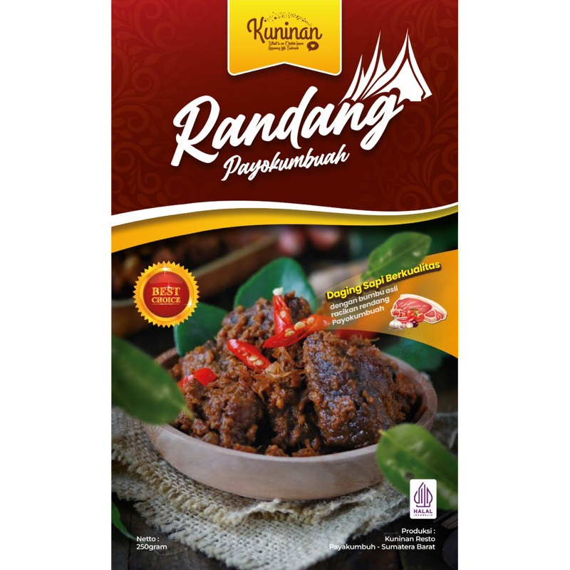 

Rendang Daging Payakumbuh Kuninan Resto Asli