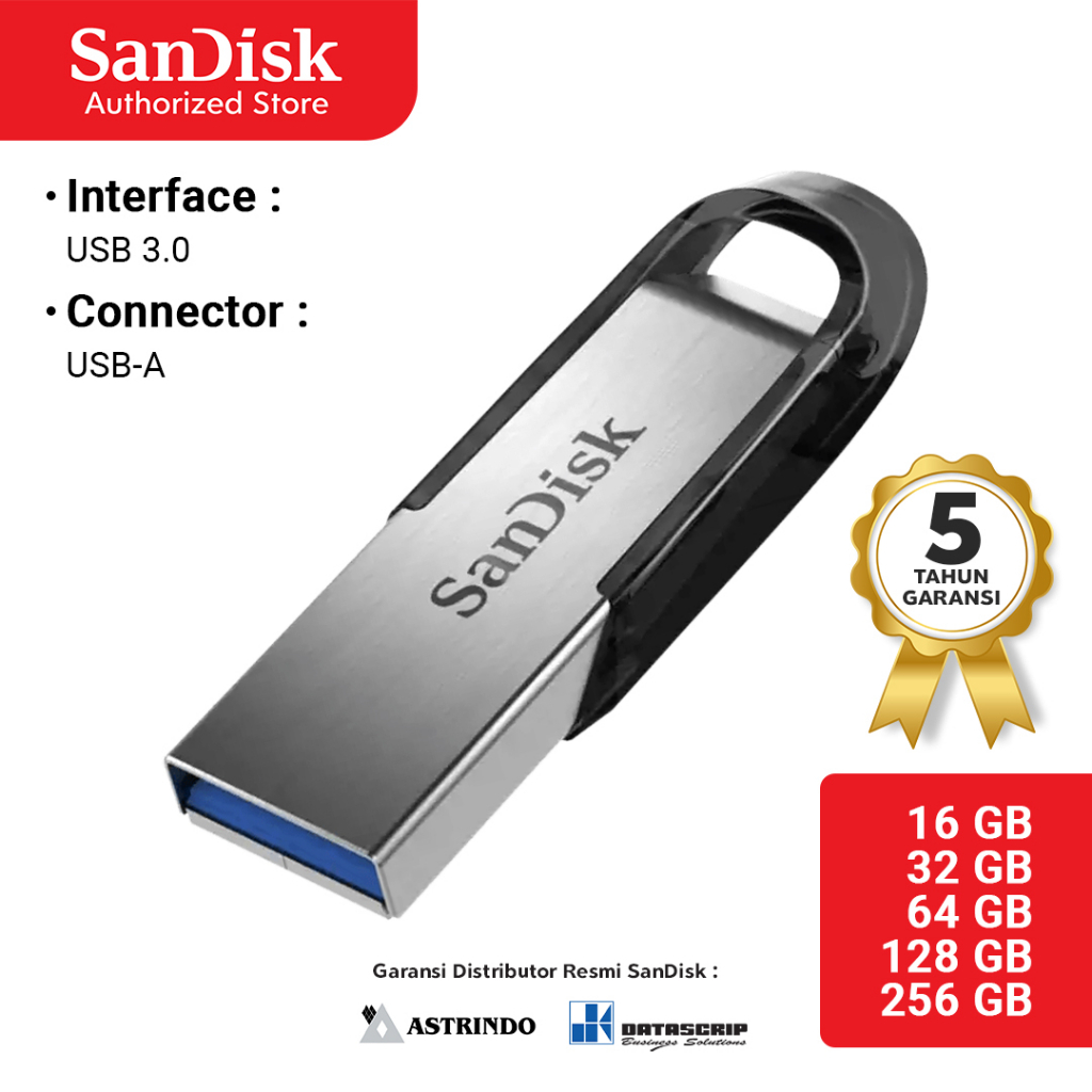 Flashdisk SanDisk 16GB Ultra Flair CZ73
