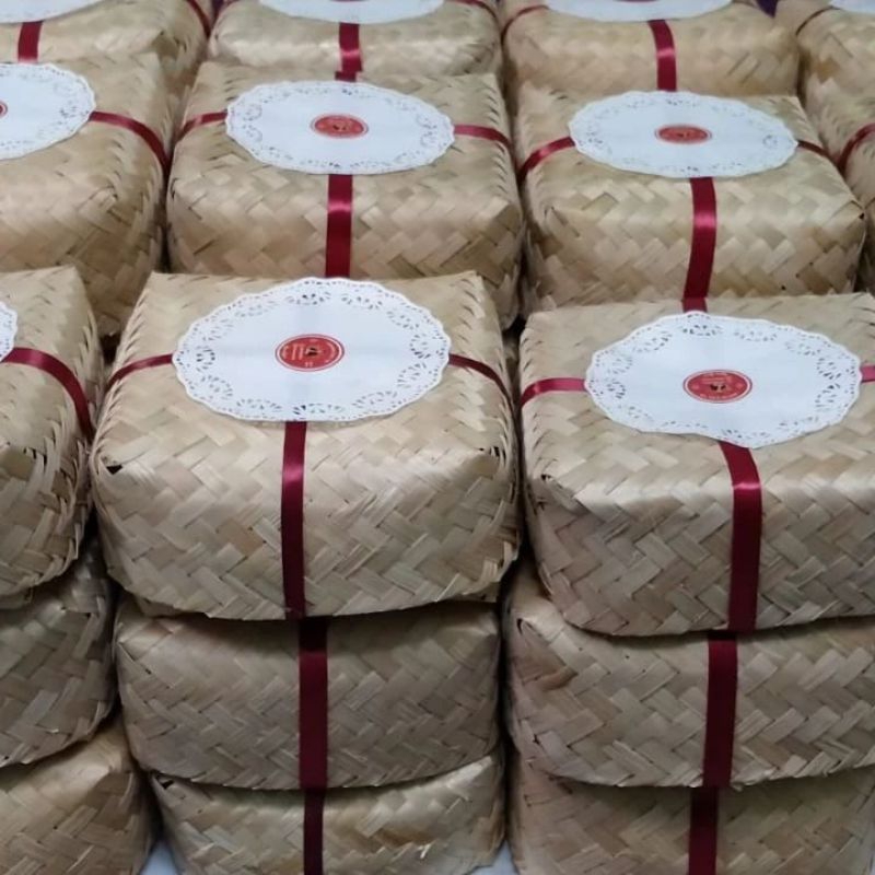 Besek 18X18 Besek Nasi Besek Gudeg Besek Souvernir Hampers Hantaran Besek Purworejo