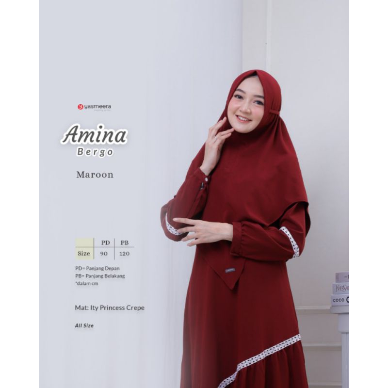 AMINA BERGO by YASMEERA