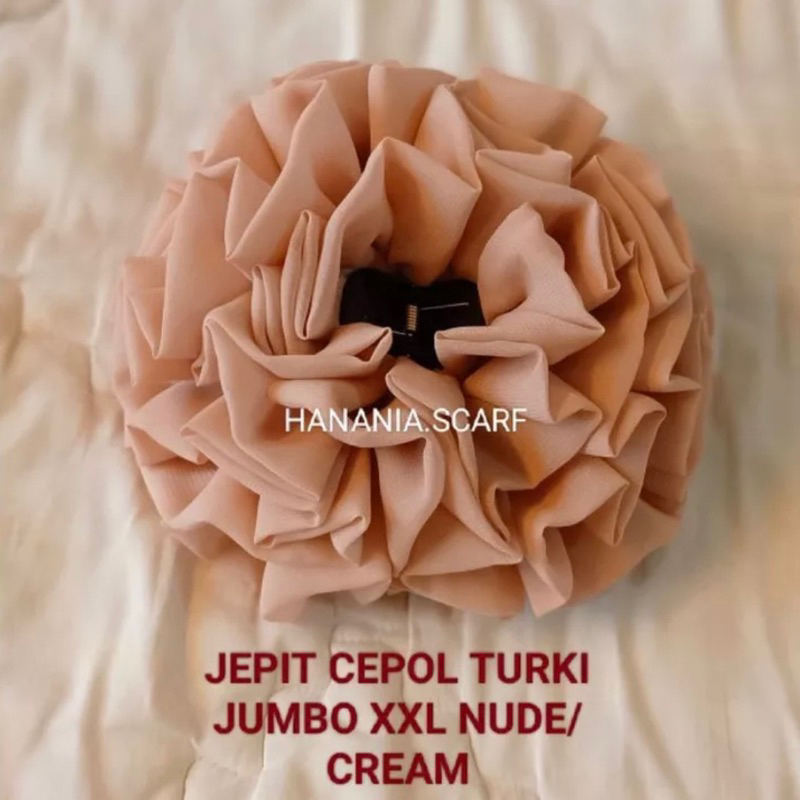 YZ6 Jepitan Cepol Hijab Super Jumbo Cepolan Hijab Turki Jumbo Premium