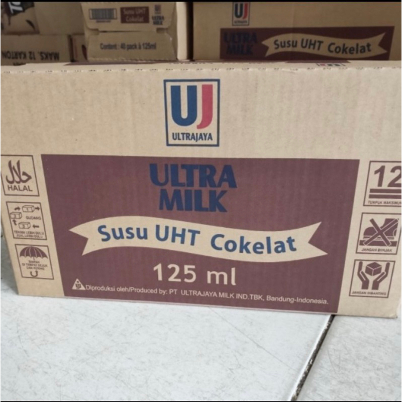 

Susu Ultra coklat 125