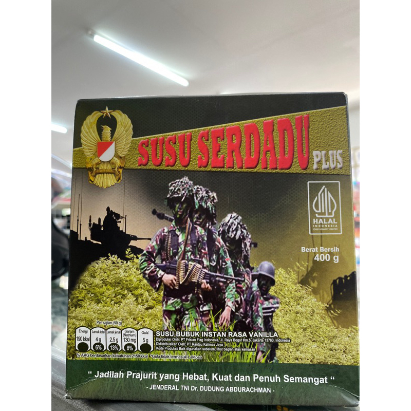 

susu serdadu plus