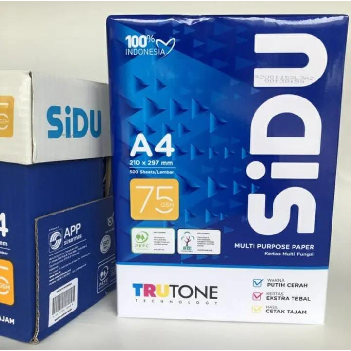 

Hvs sidu A4 75gr