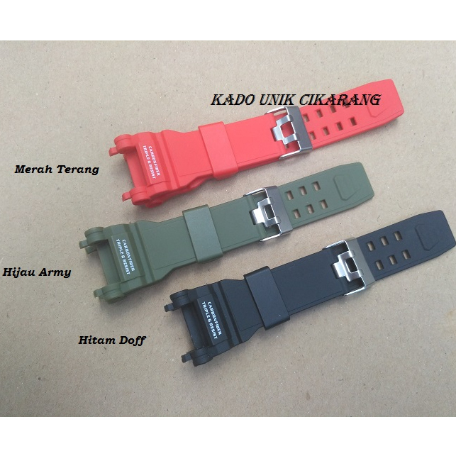 Tali Strap Rubber Untuk Casio G-Shock GPW-2000 GPW2000 GPW 2000