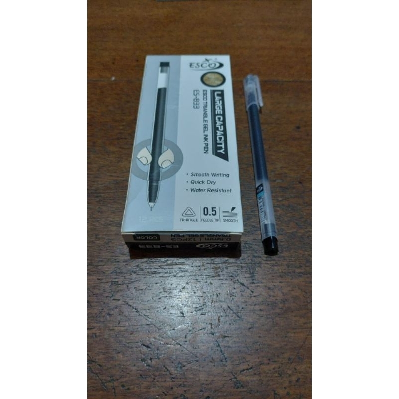 

[1 PCS] BALLPOINT ESCO ES-833 / PENA CAIR GEL ESCO ES833