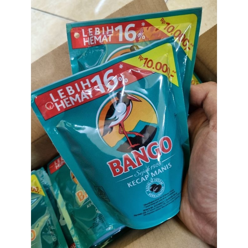 

Bango kecap Manis 265 g "TERBARU LEBIH HEMAT"(exp 01 agust 2025)