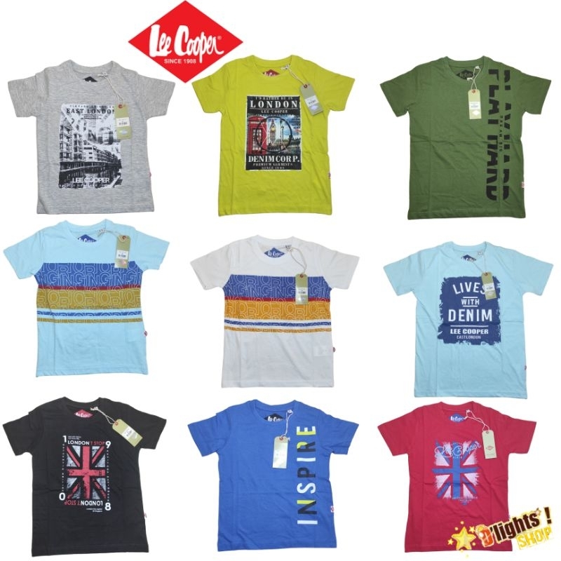 kaos anak lee cooper