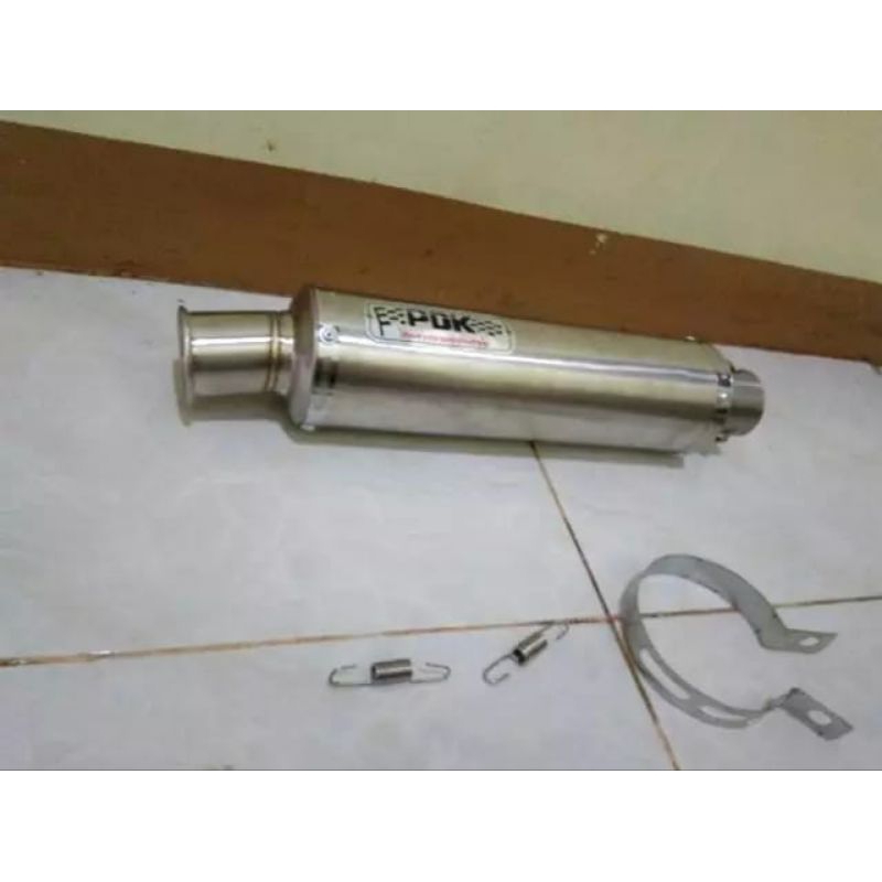 slincer knalpot pdk bulat cincin inlet 50