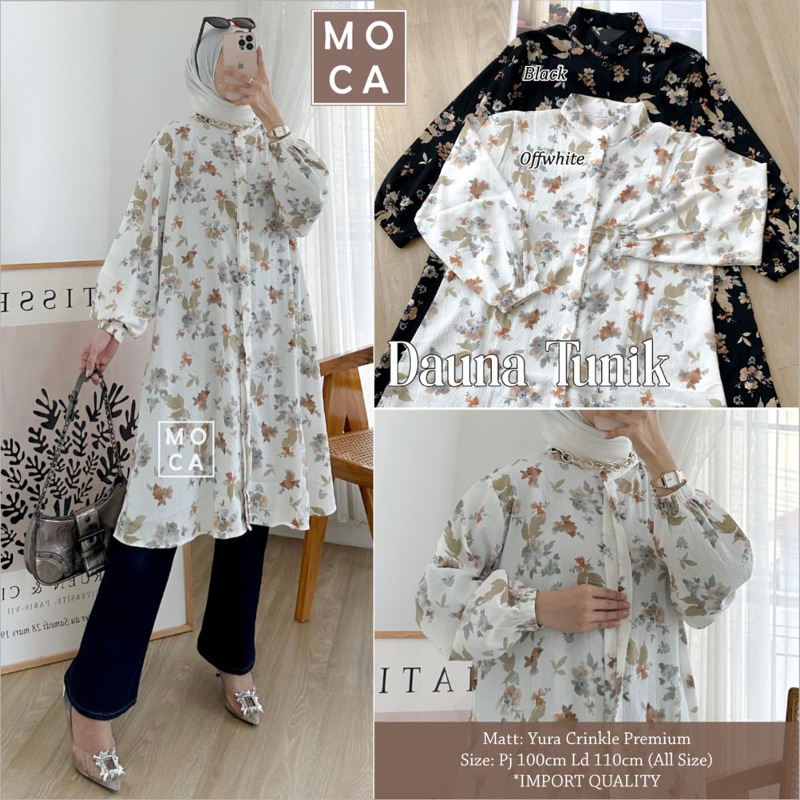 Blouse tunik atasan by Moela Moca Ghaffa
