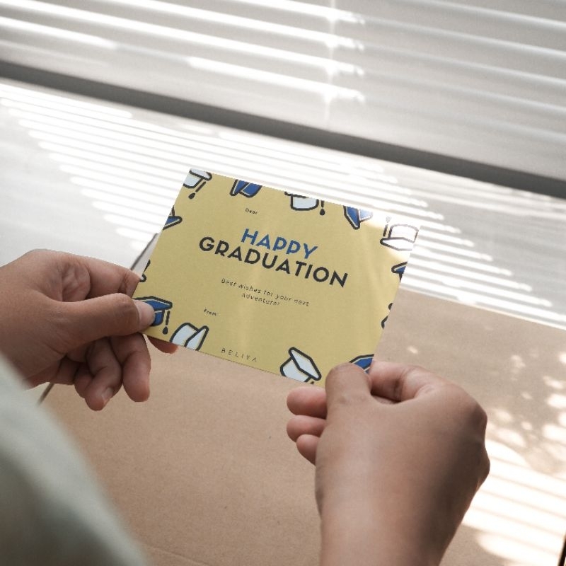 Beliya Happy Graduation Card